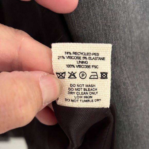 Djerf Avenue Ladies Forever Gray Blazer/Jacket-XL - Picture 9 of 15